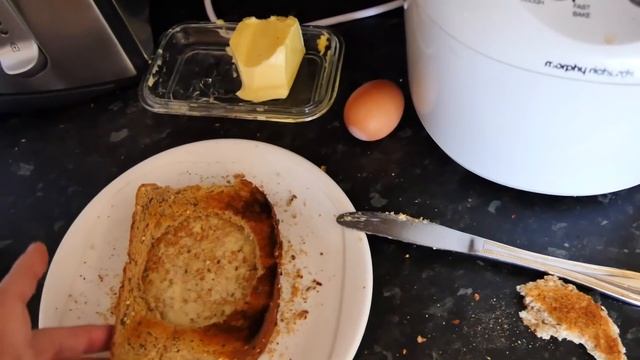 Microwave Egg Toast Sandwich