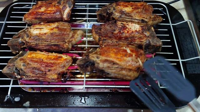 Жарю мясо 🥩 на электрическом мангале из Доброцен смотреть онлайн
