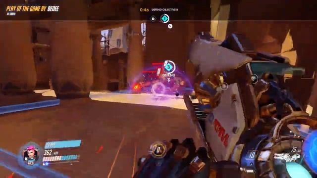 Gotta catch em all! - Overwatch Play of the Game Zarya смотреть онлайн