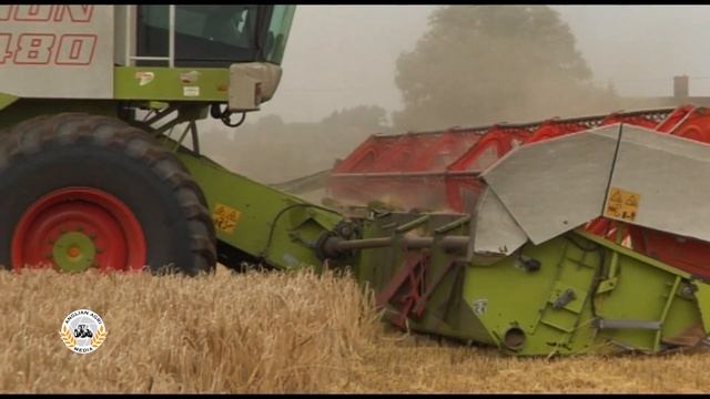 The First Lexion model: 1996 Claas Lexion 480 combine | 30ft/9m C900 header | Modern Classic смотреть онлайн