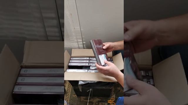 Давидофф!! Розпаковка ящика!