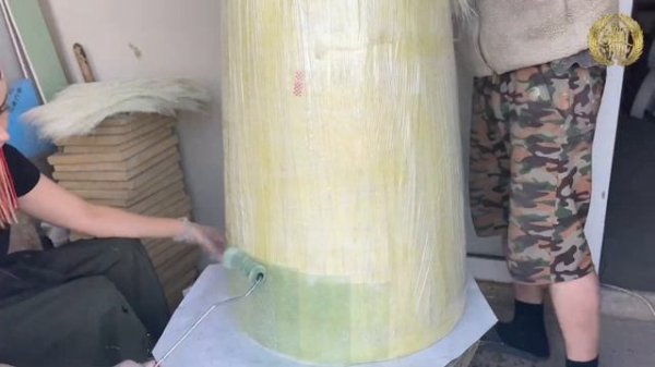 Большая Быстросохнущая форма из полиэфирной смолы и стекловолокна.