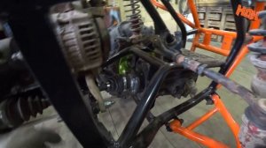 Финальная Сборка Самодельного Квадроцикла (проект идет к завершению)