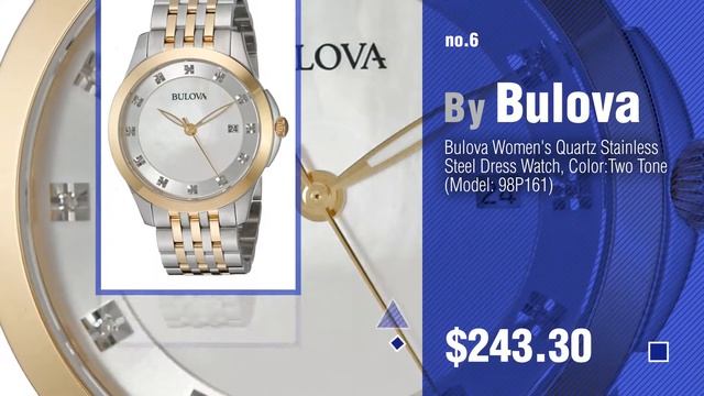 Top 10 Bulova Two Tone Women'S Watch // New & Popular 2017 смотреть онлайн