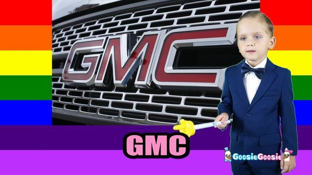 Learn Car Brands for Kids Learn Cars Vehicles for Children Kids Toddlers GoosieGoosie Smart Kids смотреть онлайн