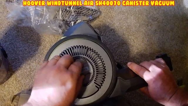 Hoover WindTunnel Air SH40070 Unbox, Assemble, test, Review. bagless смотреть онлайн