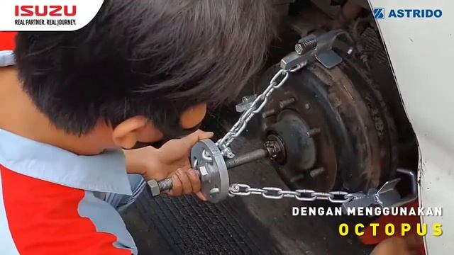 Isuzu Drum Brake dismantle with Octopus Appliance by Hidden Knight Astrido смотреть онлайн