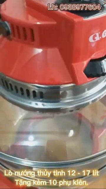Lò Nướng Thủy Tinh Tặng Kèm 10 Phụ Kiện, Dung Tích 12-17 Lít, Bảo Hành 12 Tháng Chính Hãng смотреть онлайн