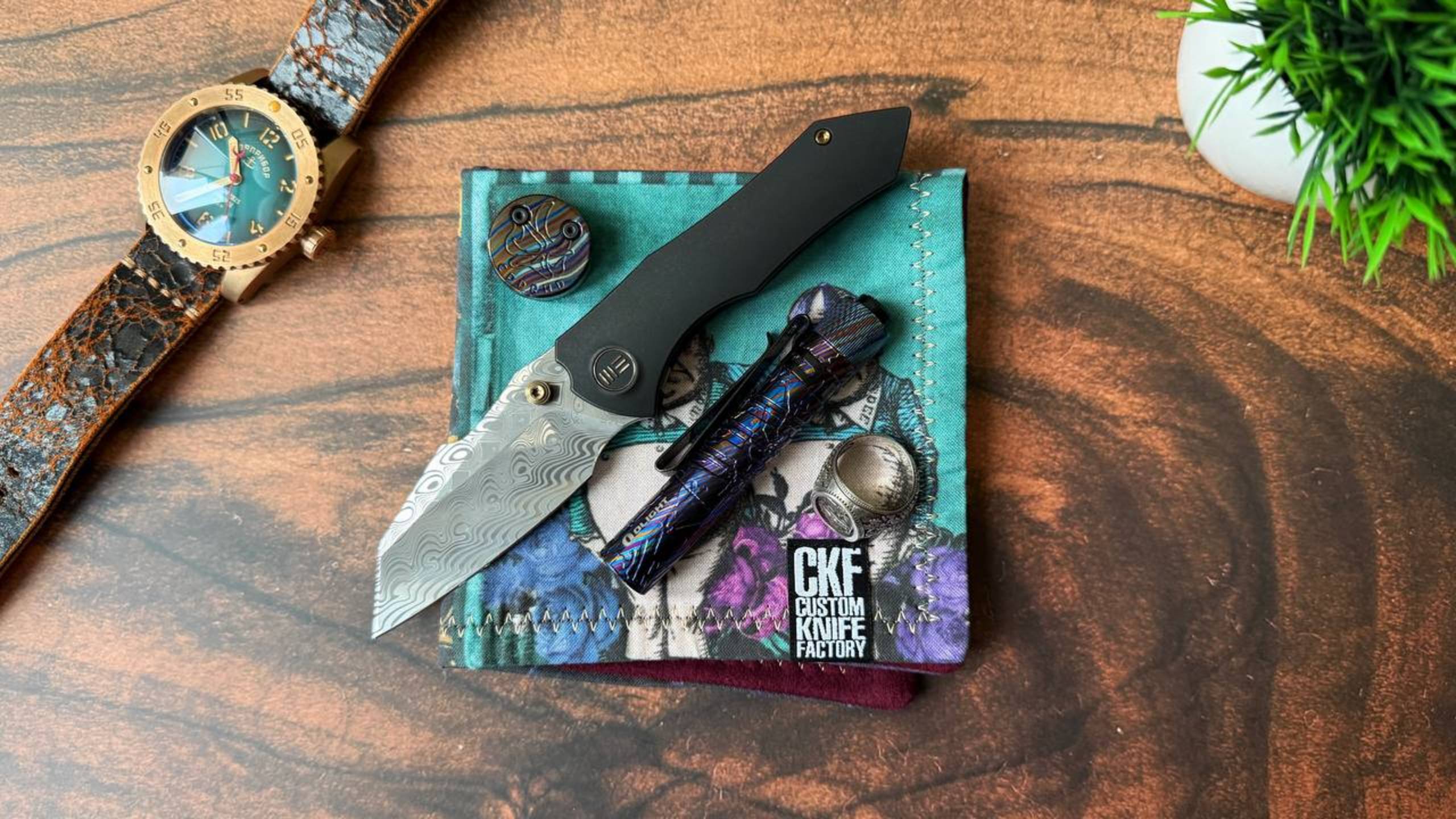 Тяжелый ЛЮКС!!! We knife High-Fin складной нож смотреть онлайн