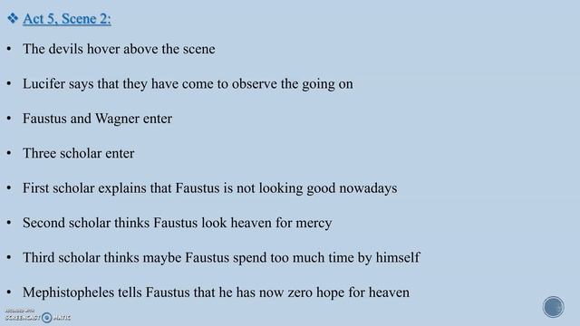 Dr. Faustus||Christopher Marlowe||Act 5||Summary and Analysis||Exploring Literature|| смотреть онлайн