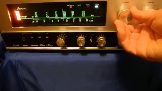Sansui 3000 Receiver FM Demo 9733 смотреть онлайн