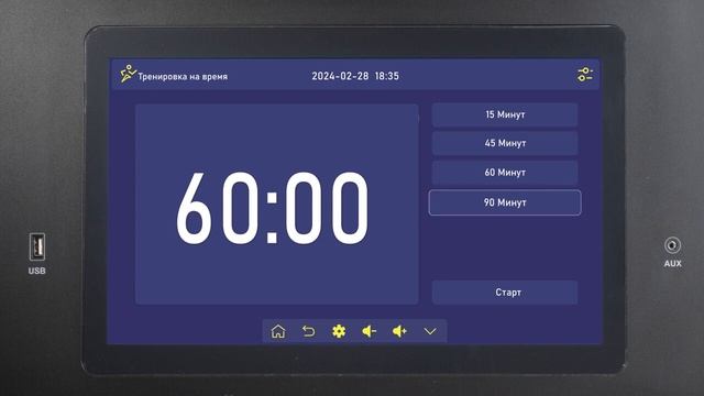 Компьютер беговой дорожки PROXIMA IVETTA IPro смотреть онлайн