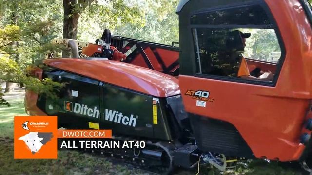 Ditch Witch All Terrain AT40 Rock Drilling Rental смотреть онлайн
