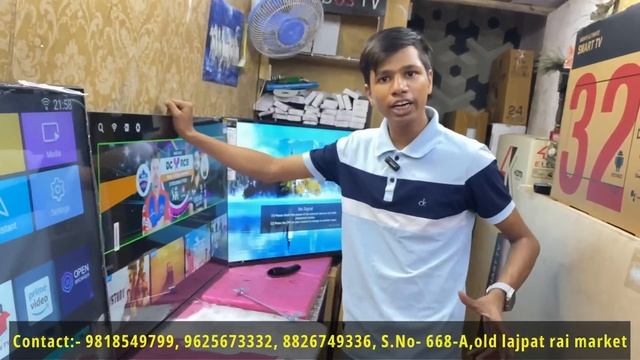🔥55”inches Led Tv Only Rs 17,999-/cheapest led tv market in delhi /led tv wholesale market in delhi смотреть онлайн