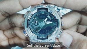 How To Setting Time G-SHOCK GM-110 GA-110 Digital Watch