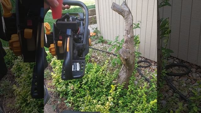 Homelite 18 inch bar 42cc chainsaw смотреть онлайн