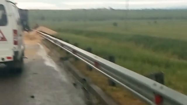 Перевернулся перевозчик гороха на м4 смотреть онлайн