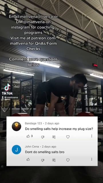 WHAT POWERLIFTERS ALWAYS SNIFF BEFORE A BIG LIFT ✅