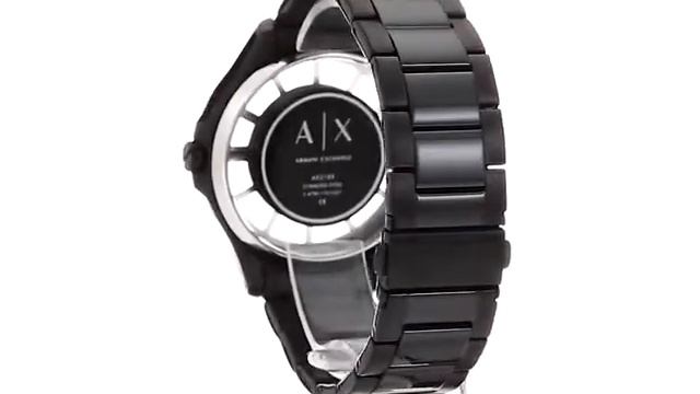 Armani Exchange Men's AX2189 Black Watch смотреть онлайн