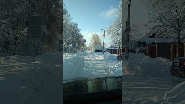 Дорога сугроб- Голицыно, проспекты!!!🤞 смотреть онлайн
