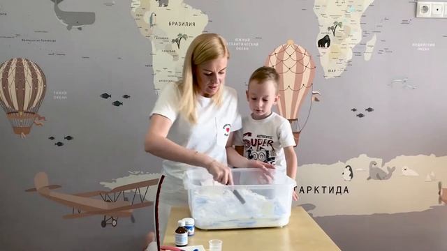 Делаем слайм гигантских размеров из клея! (+тетраборат)