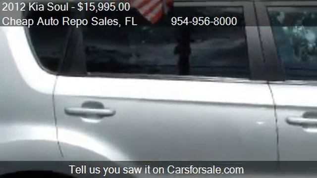 2012 Kia Soul + - for sale in Pompano Beach, FL 33069 смотреть онлайн