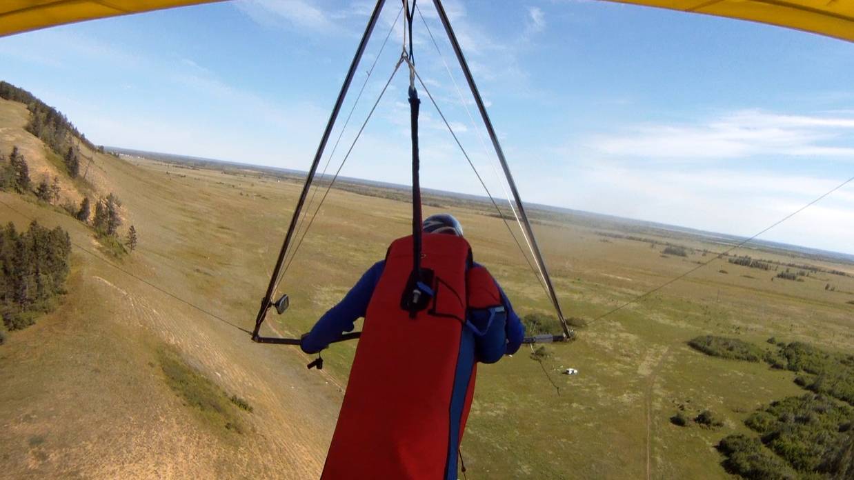 Первый прыжок через распадок