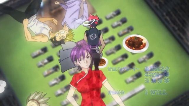 Shokugeki no Soma Opening 2 Rising Rainbow смотреть онлайн