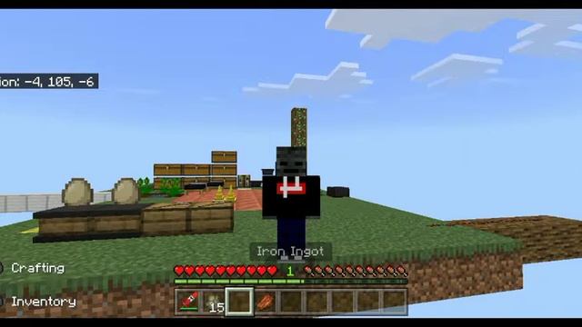 Playing Sky Factory In Minecraft Using Gamepad Controller