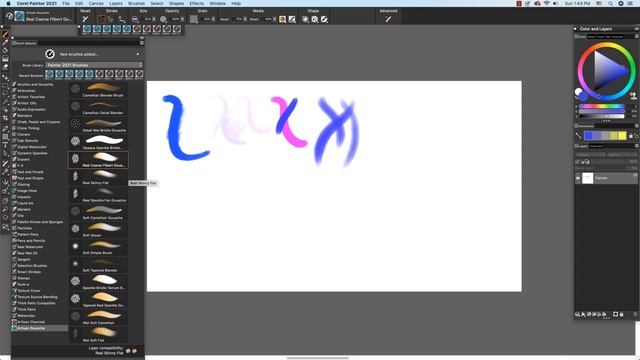 How to use the Artisan Gouache brush pack for Painter смотреть онлайн