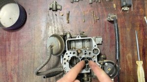 Карбюратор Хитачи  на Ниссан Санни 1,5. Ремонт карбюратора Hitachi Nissan Sunny 1500.