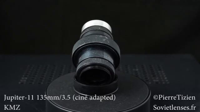 Jupiter-11 135mm/4 cine version converted to M39 смотреть онлайн
