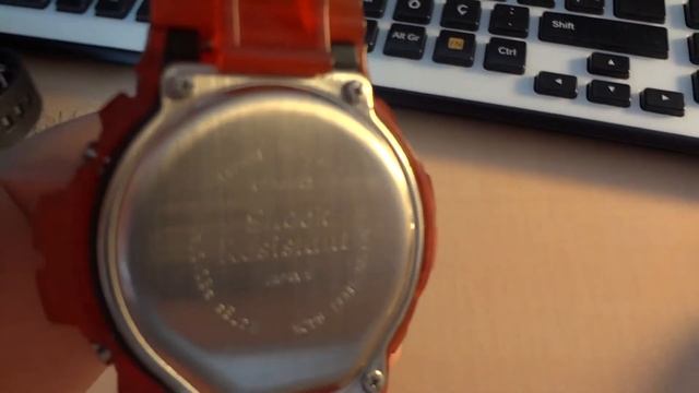 Casio G-Shock DW-6900 Red Jelly