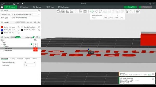 Bambu Studio Color printing without AMS
