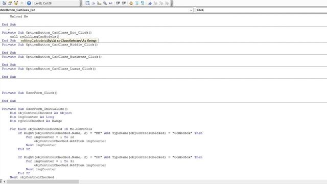 U12. OptionButton Взаимодействие с ComboBox VBA - UserForms (12) смотреть онлайн