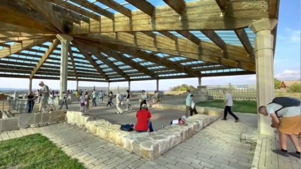 Защитный купол над Ханским дворцом в городе Болгар, Спасский район, Республика Татарстан