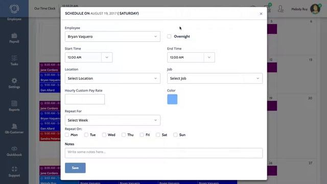 How To Create a Work Schedule with Time Clock Wizard смотреть онлайн