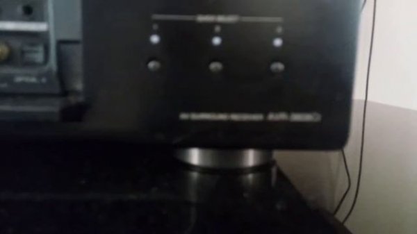 Teste de áudio do receiver Denon 3808ci