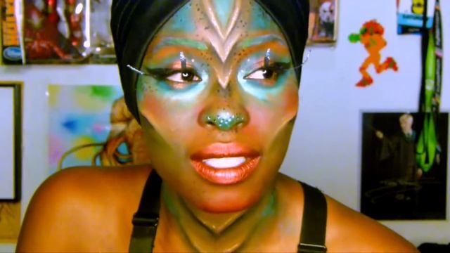 Capricorn Fairy and NYX NYC store opening #halloweenmakeup смотреть онлайн