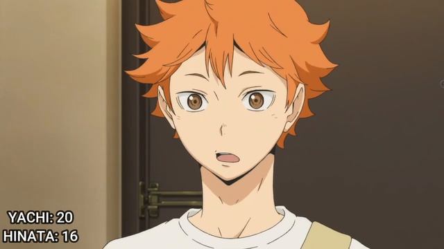 Hinata Shouyou And Yachi Hitoka Saying Each Other's Names Compilation