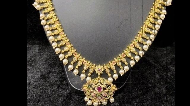 Latest jewellery collections / latest jewellery designs 2020 /low price cz stones jewellery designs смотреть онлайн