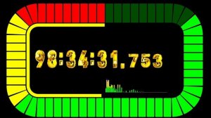 200 Hours  timer  countdown alarm🔔 [ 1000x Speed] Round Rectangle