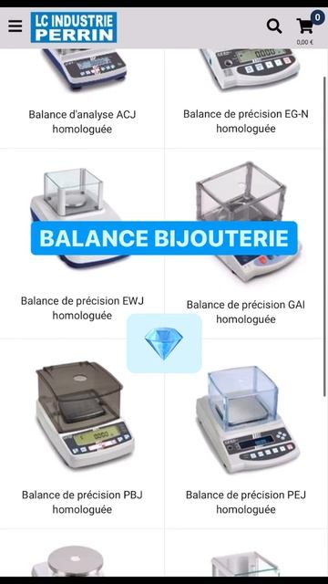 Balance Bijouterie Précision - LC INDUSTRIE PERRIN Vendeurs de Balances, Réparation Étalonnage смотреть онлайн