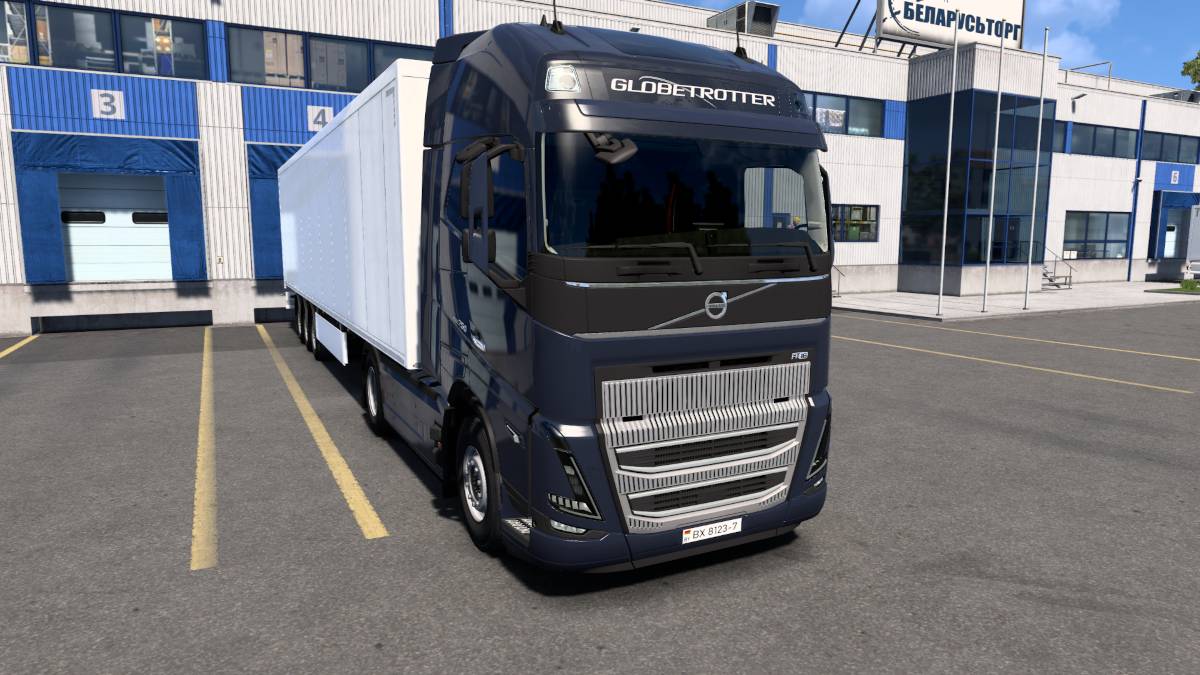Euro Truck Simulator 2, рейс Полоцк - Великие Луки. смотреть онлайн