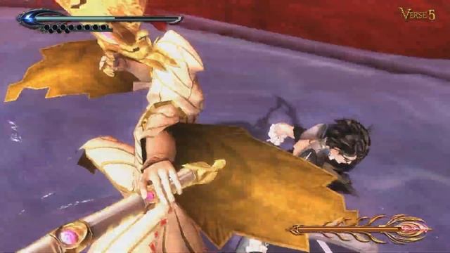 Bayonetta vs Lumen Sage/Balder (Round 2) Boss Fight [Hard Diff] | Bayonetta 2 смотреть онлайн
