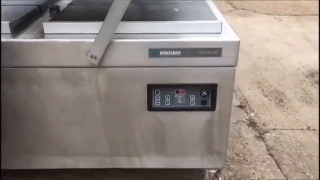 366-62: Henkelman Polar 2-85 Mobile Double Chamber Vacuum Machine