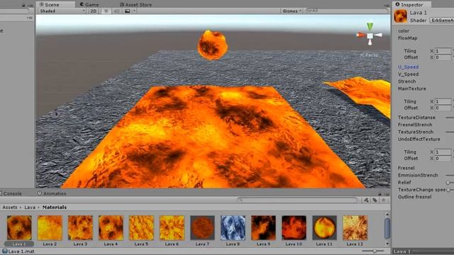 Unity3d - Lava Shader FREE Download