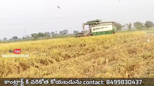 New Harvester | Fastest Track Harvester in India | Latest Advanced Harvester | Telugu | BNR смотреть онлайн