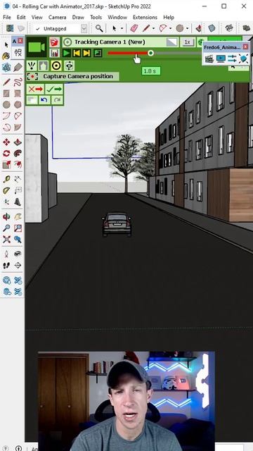 Creating a Camera Tracking Animation in SketchUp! #shorts смотреть онлайн