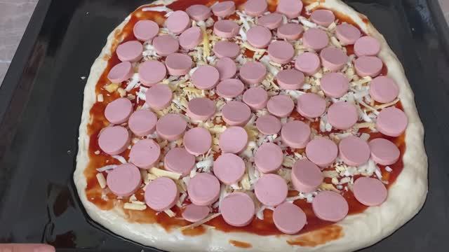 Все ищут этот рецепт! Пицца на закваске, на остатках закваски смотреть онлайн